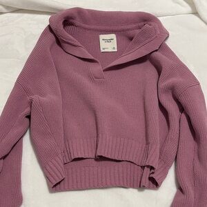 Abercrombie & Fitch Women's Mauve Sweater